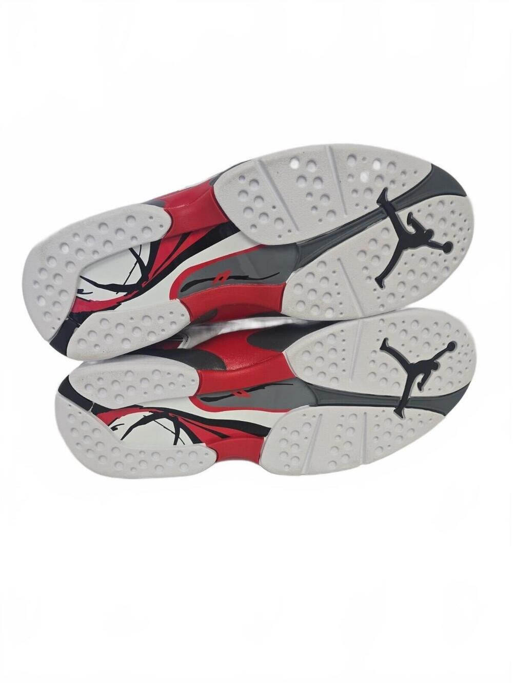 Jordan Men's 305381-100 Jordan 8 Retro Bugs Bunny 2025 White Red Size 9M - Picture 6 of 7